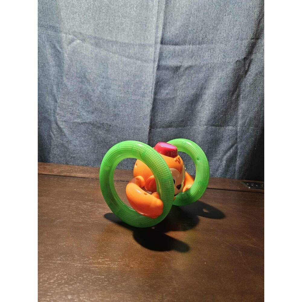 Bright Starts Roll & Glow Monkey | Musical Light Up Crawl Toy | Tummy Time Toy - Picture 12 of 16
